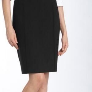 Halogen Black Lined Pencil Skirt 2P